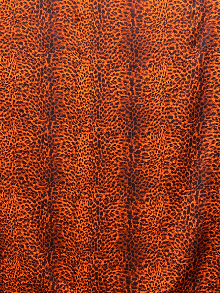 RV-7918W LEOPARD PRINT VISCOSE TWILL. ITALY