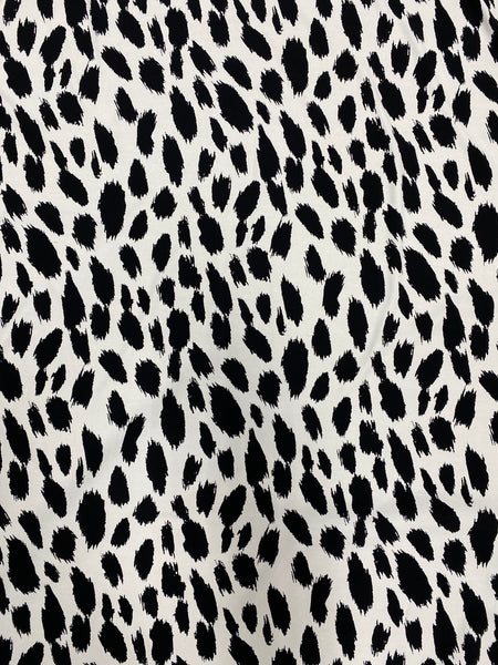 BFS-220 PETAL PRINT VISCOSE CREPE HAND. ITALY.