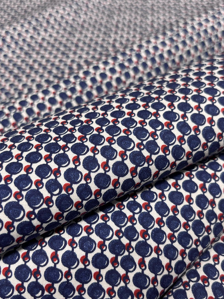 CP-7930W ABTRACT PRINT COTTON POPLIN. ITALY