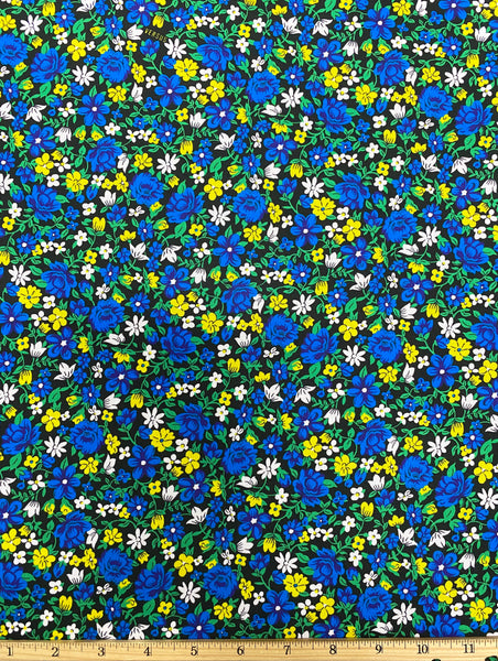 PL-7852W DESIGNER SIGNATURE PRINT POLY CREPE. VERSACE. ITALY