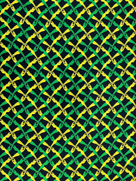 RV-8095W DESIGNER FANTASIA PRINT VISCOSE. BOTTEGA VENETA. ITALY.