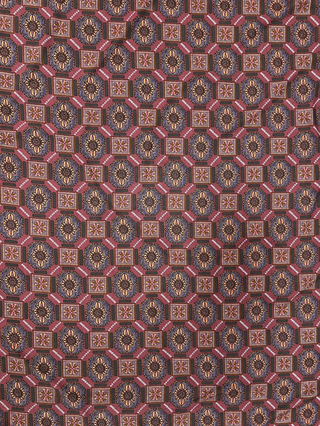 RV-8089W MANDALA PRINT VISCOSE CHALLIS. ITALY.