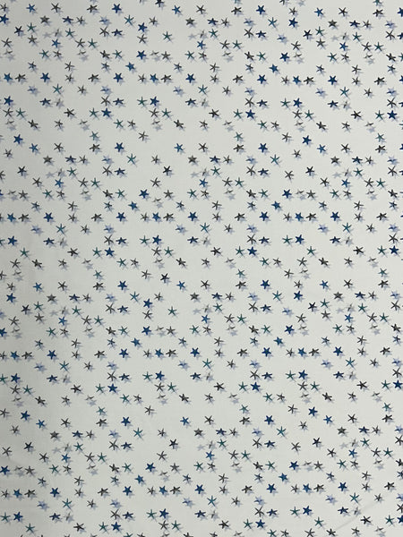 CP-9015W STAR PRINT COTTON DENIM. ITALY