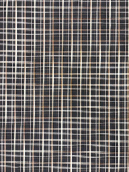 WC-8079W DESIGNER REVERSIBLE MEDIUM WEIGHT PLAID WOOL. BALENCIAGA. ITALY.