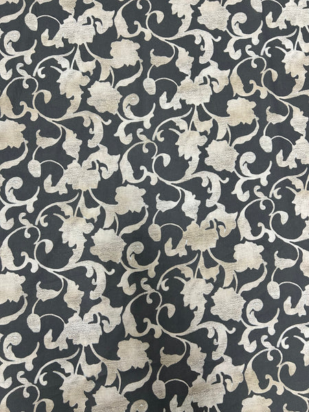 RV-9067W TOILE DE JOUY  FLORAL PRINT COTTON LAWN. ITALY.