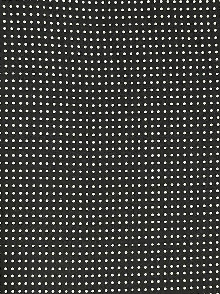 RV-8035W POLKA DOTS PRINT VISCOSE CHALLIS. ITALY