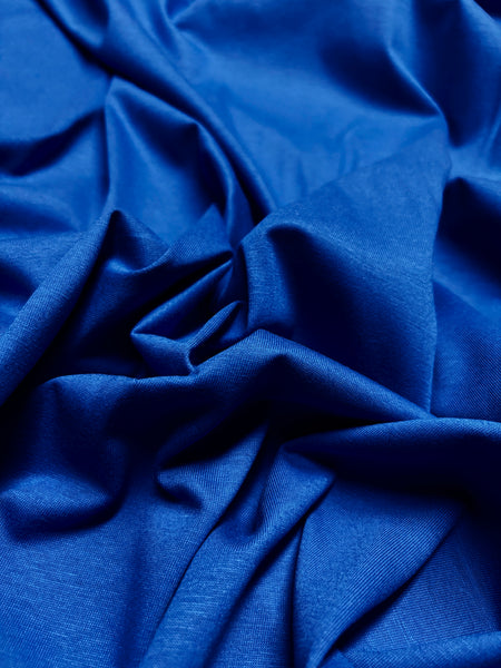 CK-9137W DESIGNER ROAYL BLUE COTTON JERSEY KNIT. GUCCI. ITALY