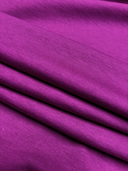 CK-9136W DESIGNER MAGENTA COTTON JERSEY KNIT. GUCCI. ITALY