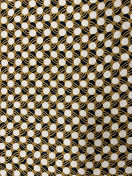 RV-9132W POLKA DOT PRINT VISCOSE CREPE. ITALY