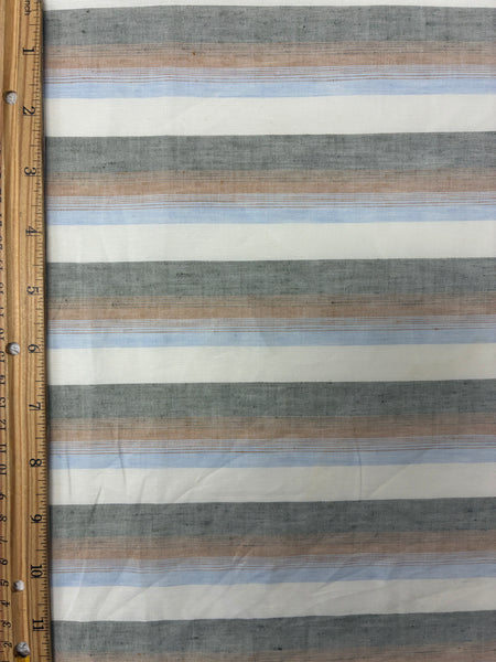 LI-9188W OMBRE STRIPE PRINT LINEN. ITALY