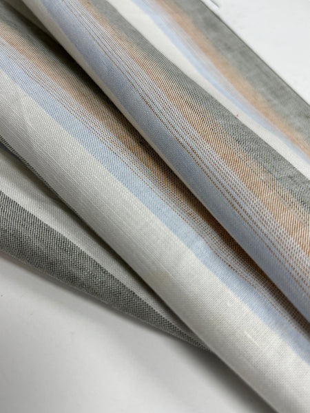LI-9188W OMBRE STRIPE PRINT LINEN. ITALY