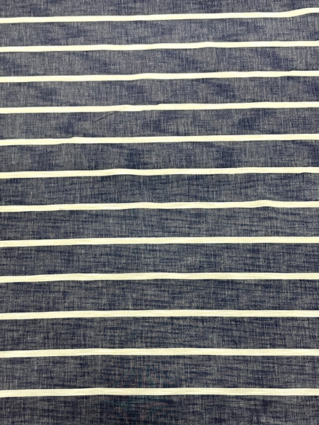LI-9190W MIDNIGHT STRIPE LINEN. ITALY