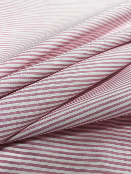 LI-9195W SUNRISE STRIPE PRINT LINEN POPLIN. ITALY
