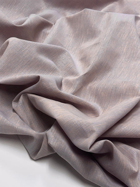 LI-9217W IRIDESCENT GOLDEN LILAC LINEN. ITALY