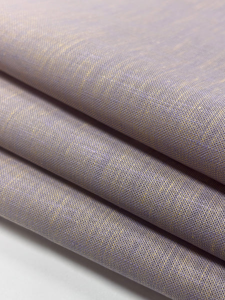 LI-9217W IRIDESCENT GOLDEN LILAC LINEN. ITALY
