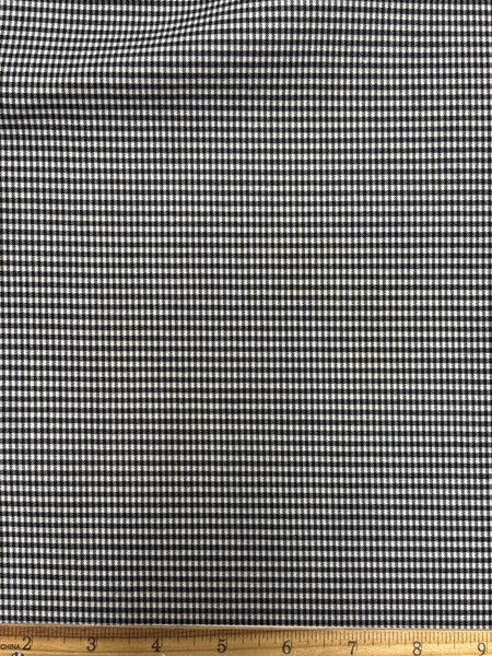 CVT-9277W DOUBLE FACED PEACOCK FEATHER PRINT GINGHAM BACK TECHNO STRETCH COTTON VISCOSE. ITALY