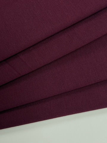 PNK-9280W DESIGNER BURGUNDY COTTON PONTE KNIT. GUCCI. ITALY