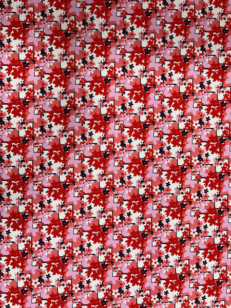 CP-9034W FLORAL PRINT COTTON LAWN. ITALY.