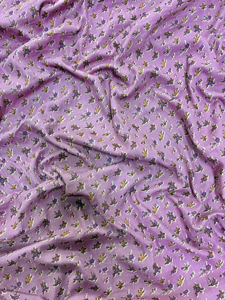 CP-9220W LIBERTY-INSPIRED FLORAL PRINT 4-PLY GAUZE ORGANIC COTTON. ITALY