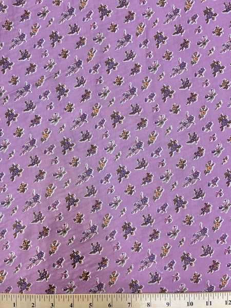 CP-9220W LIBERTY-INSPIRED FLORAL PRINT 4-PLY GAUZE ORGANIC COTTON. ITALY