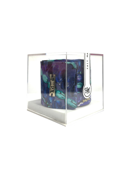 SB-1001 “INKA" - DESIGNER SILK SNAP BRACELET "SAMS MAISON" - MADE IN FRANCE
