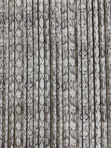 RV-9063W DSIGNER SIGNATURE PYTHON PRINT VISCOSE CHARMESUE. ROBERTO CAVALLI. ITALY.