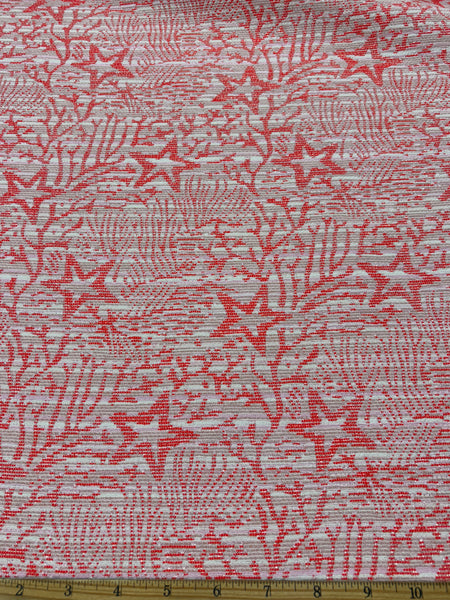 MB-7202W-A METALLIC CORAL REEF DESIGN JACQUARD. FRANCE