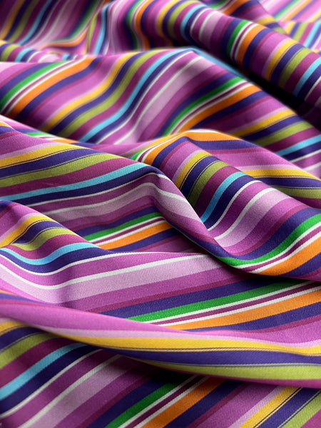 CT-9100W MADRAS STRIPE COTTON POPLIN. ITALY