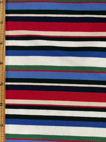 CK-9127W DESIGNER STRIPED COTTON KNIT. GALLO. ITALY