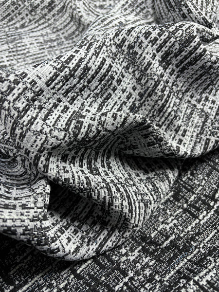 MB-2096W REVERSIBLE TWEED FLAT BOUCLE JACQUARD. FRANCE