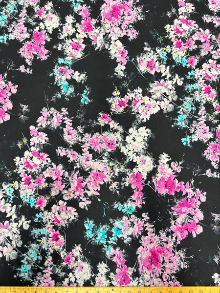 RV-9096W DIGITAL FLORAL PRINT VISCOSE GEORGETTE.ITALY