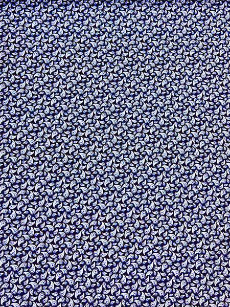 CP-8072W PAISLEY CRIPS PRINT COTTON SHIRTING . ITALY