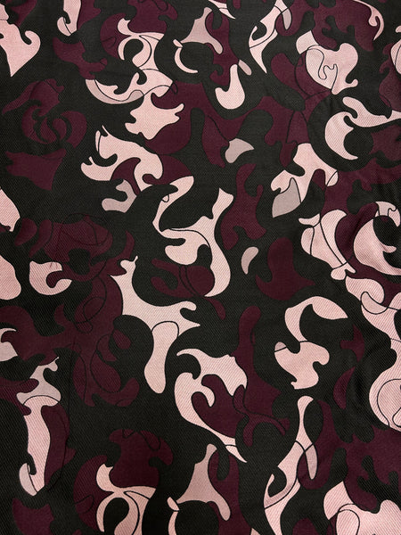 MB-9101W DESIGNER PRINT SILK BLEND. VERSACE. ITALY