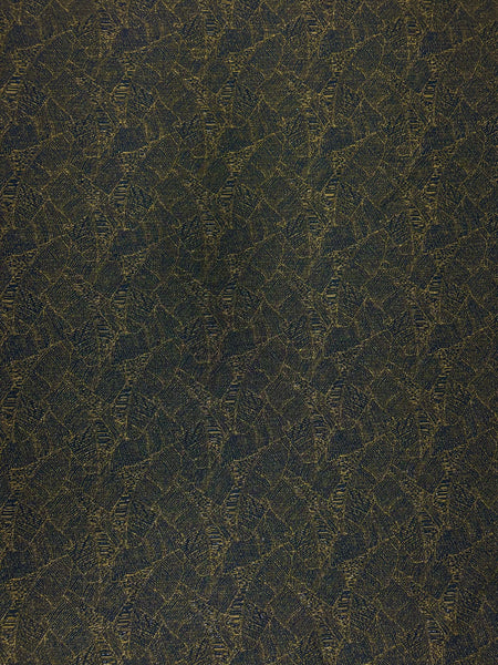 MB-9103W REVERSIBLE METALLIC LEAF-LIKE PRINT JACQUARD. FRANCE