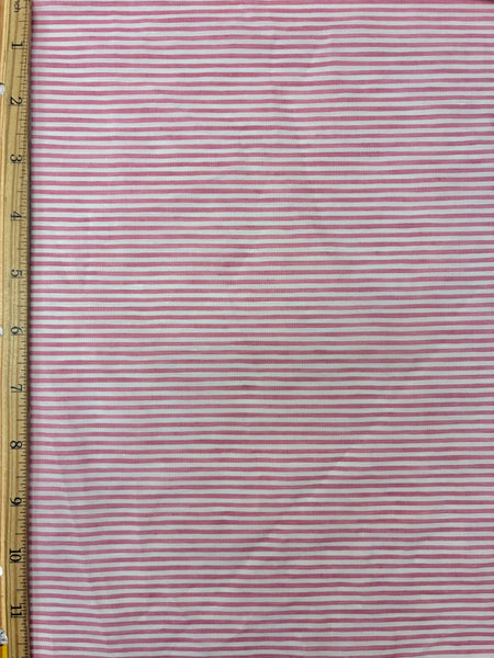 LI-9195W SUNRISE STRIPE PRINT LINEN POPLIN. ITALY