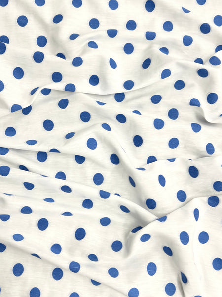 LI-9214W-B DOT DESIGN FIL COUPE LINEN BLEND. ITALY