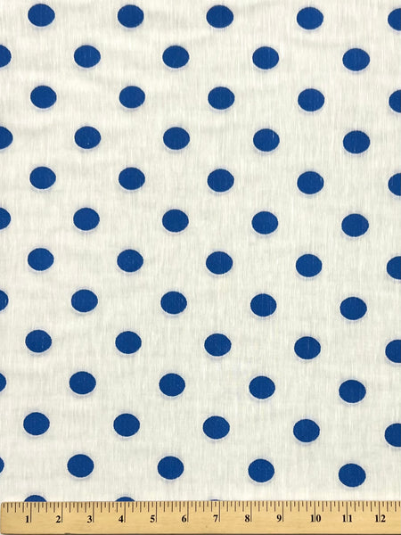 LI-9214W-B DOT DESIGN FIL COUPE LINEN BLEND. ITALY