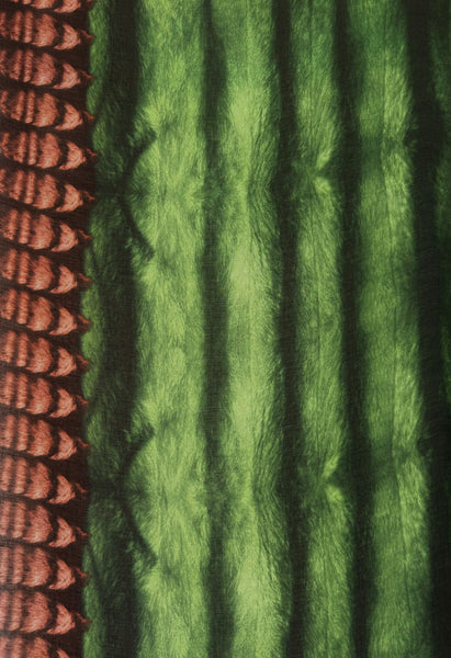 VL-7003 “MATRIX" - VASSILISA DIGITAL PRINT CASHMERE MODAL SCARF. MADE IN ITALY