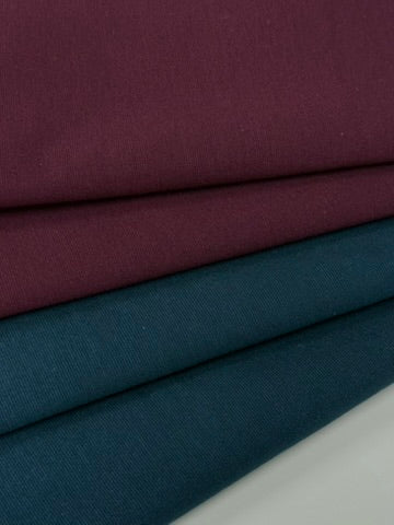 PNK-9280W DESIGNER BURGUNDY COTTON PONTE KNIT. GUCCI. ITALY