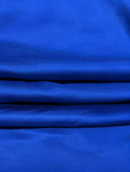 RV-9042W-B DAZZLING BLUE VISCOSE CHARMEUSE. ITALY