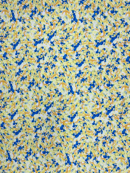 RV-9200W FLORAL WATERCOLOR PRINT VISCOSE CREPE HAND. ITALY