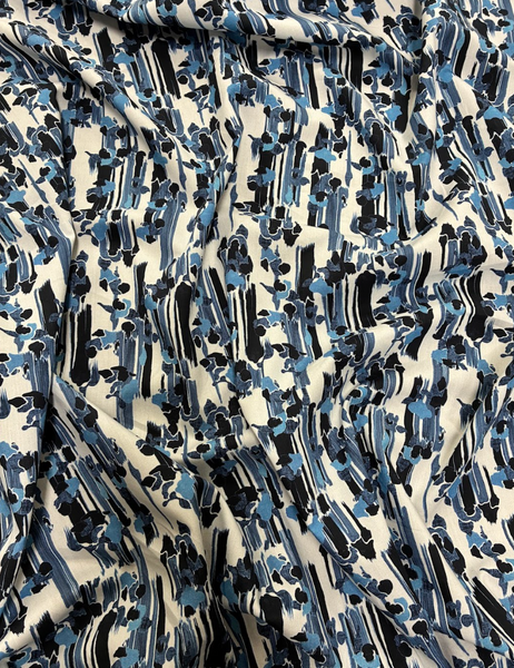 CP-9223W ABSTRACT FLORAL PRINT COTTON POPLIN. ITALY