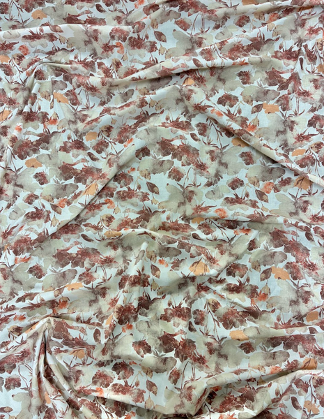 CP-9227W WATERCOLOR FLORAL PRINT COTTON LAWN. ITALY