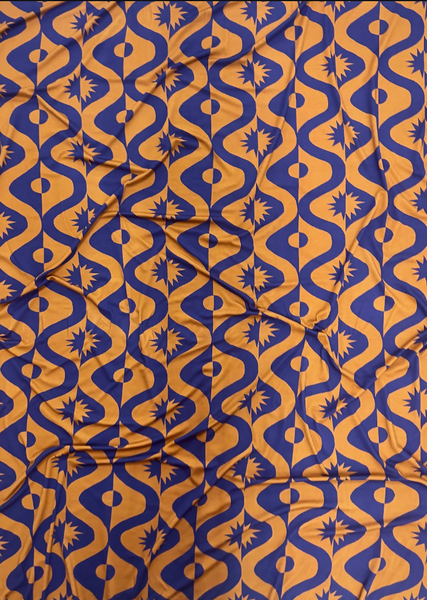RVK-9235W ABSTRACT PRINT VISCOSE KNIT. ITALY
