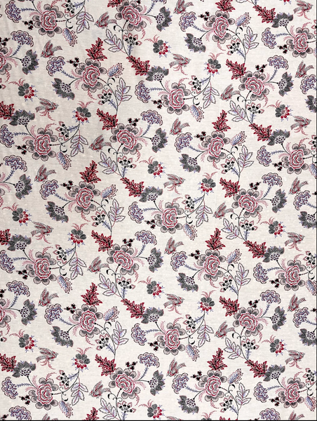 S-9249W FAIRYTALE PRINT SILK COTTON VOILE. MANILA GRACE. ITALY