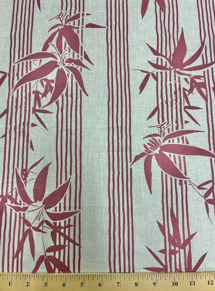 LI-9219W BAMBOO PRINT LINEN POPLIN. ITALY