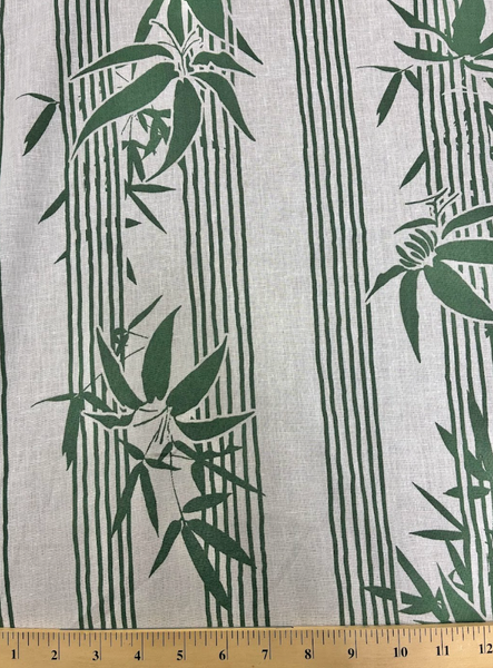 LI-9220W BAMBOO PRINT LINEN POPLIN. ITALY