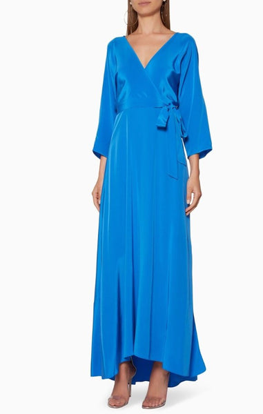 RV-9043W-A SKY BLUE STRETCH VISCOSE CHARMEUSE. ITALY