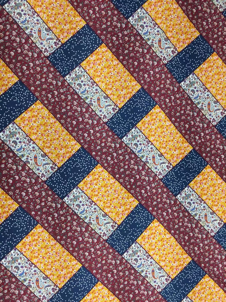 RV-7581W PATCHWORK PRINT VISCOSE TWILL. ITALY