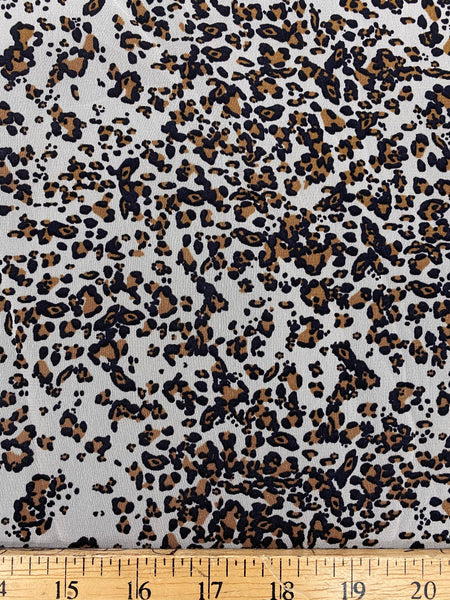 RV-7754W ANIMAL PRINT VISCOSE GEORGETTE. ITALY